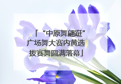 “中原舞翩跹”广场舞大赛内黄选拔赛舞圆满落幕