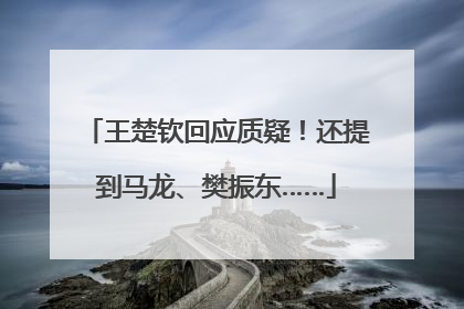 王楚钦回应质疑！还提到马龙、樊振东……
