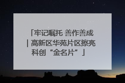 牢记嘱托 善作善成｜高新区华苑片区擦亮科创“金名片”