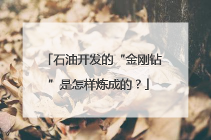 石油开发的“金刚钻”是怎样炼成的？