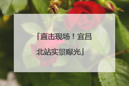 直击现场！宜昌北站实景曝光