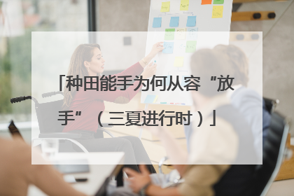 种田能手为何从容“放手”（三夏进行时）