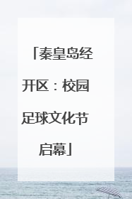 秦皇岛经开区：校园足球文化节启幕