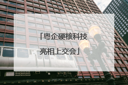 粤企硬核科技亮相上交会
