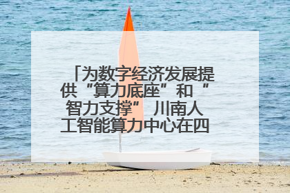 为数字经济发展提供“算力底座”和“智力支撑” 川南人工智能算力中心在四川泸州启动