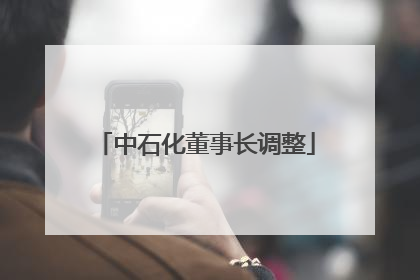 中石化董事长调整