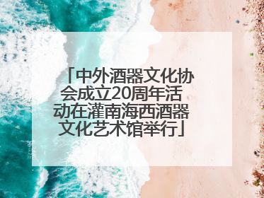 中外酒器文化协会成立20周年活动在灌南海西酒器文化艺术馆举行