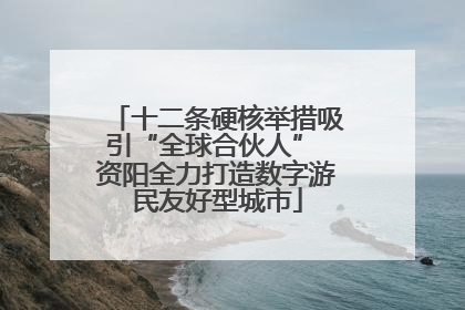 十二条硬核举措吸引“全球合伙人” 资阳全力打造数字游民友好型城市