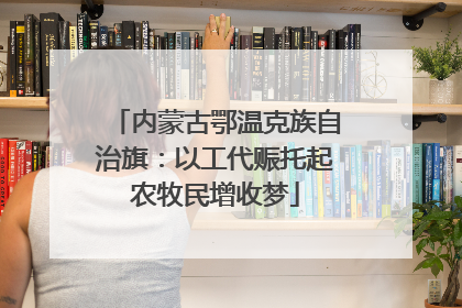 内蒙古鄂温克族自治旗：以工代赈托起农牧民增收梦