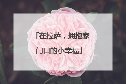 在拉萨，拥抱家门口的小幸福