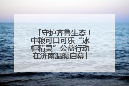 守护齐鲁生态！中粮可口可乐“冰柜精灵”公益行动在济南温暖启幕