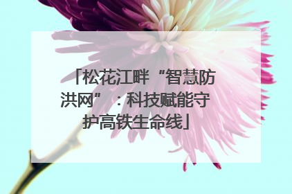松花江畔“智慧防洪网”：科技赋能守护高铁生命线