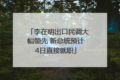 李在明出口民调大幅领先 新总统预计4日直接就职