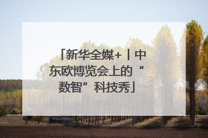 新华全媒+丨中东欧博览会上的“数智”科技秀