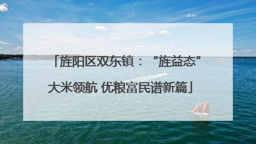 旌阳区双东镇：“旌益态”大米领航 优粮富民谱新篇