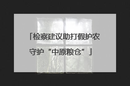 检察建议助打假护农守护“中原粮仓”