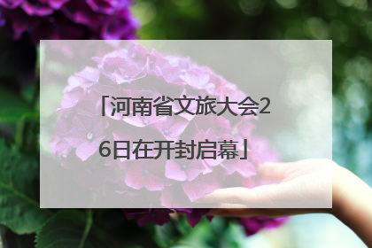 河南省文旅大会26日在开封启幕