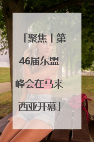 聚焦丨第46届东盟峰会在马来西亚开幕