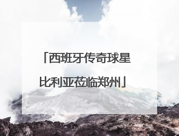 西班牙传奇球星 比利亚莅临郑州