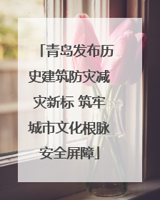 青岛发布历史建筑防灾减灾新标 筑牢城市文化根脉安全屏障