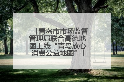 青岛市市场监督管理局联合高德地图上线“青岛放心消费公益地图”