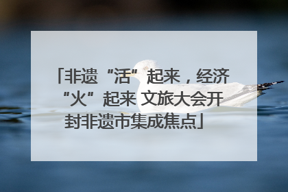 非遗“活”起来，经济“火”起来 文旅大会开封非遗市集成焦点
