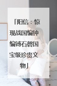 阳信：惊现战国编钟编镈石磬国宝级珍贵文物