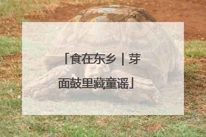 食在东乡｜芽面鼓里藏童谣