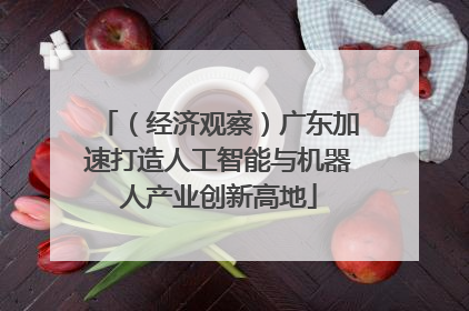 （经济观察）广东加速打造人工智能与机器人产业创新高地