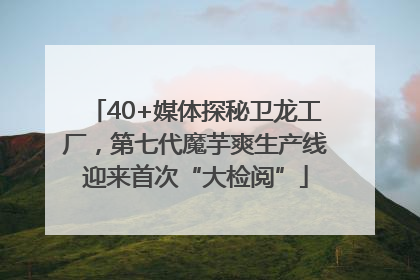 40+媒体探秘卫龙工厂，第七代魔芋爽生产线迎来首次“大检阅”